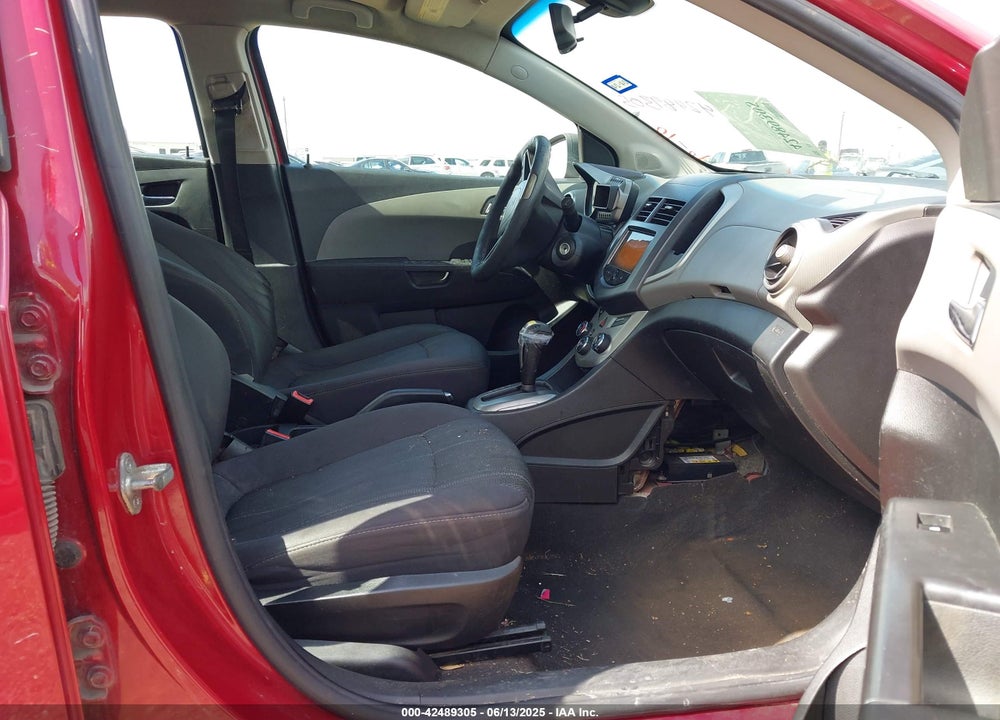 2013 CHEVROLET SONIC VIN: 1G1JC6SHXD4140629