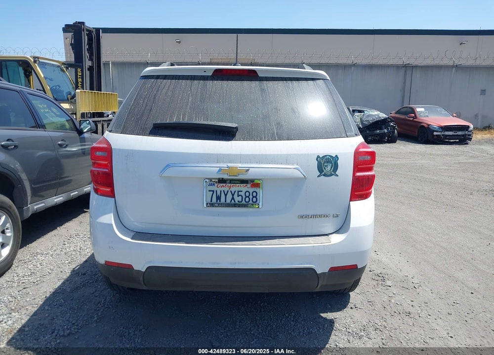 2016 CHEVROLET EQUINOX LT VIN: 2GNALCEK4G6112574
