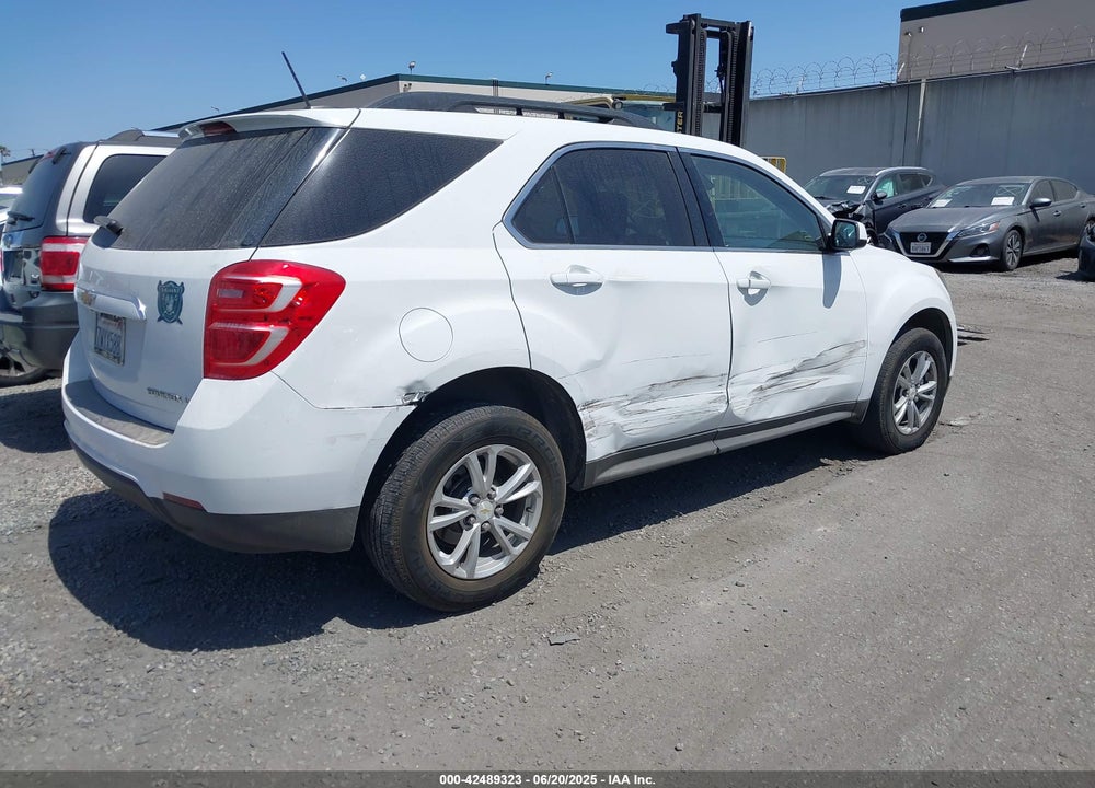 2016 CHEVROLET EQUINOX LT VIN: 2GNALCEK4G6112574