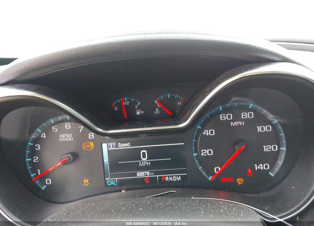 2015 CHEVROLET IMPALA VIN: 2G1125S37F9294717