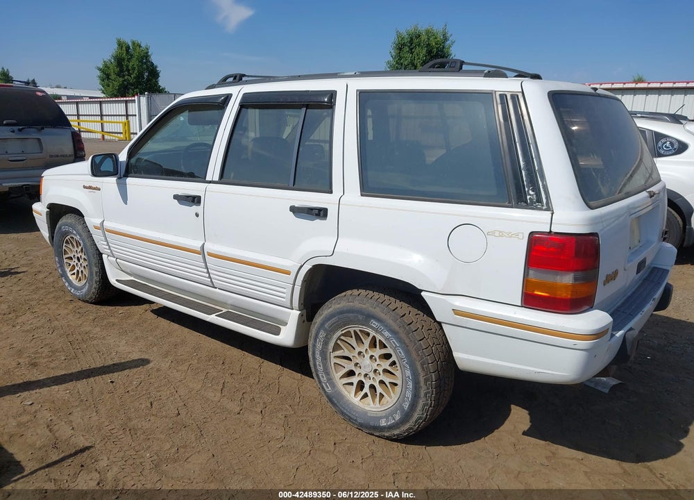 1994 JEEP GRAND CHEROKEE LIMITED VIN: 1J4GZ78Y2RC344121