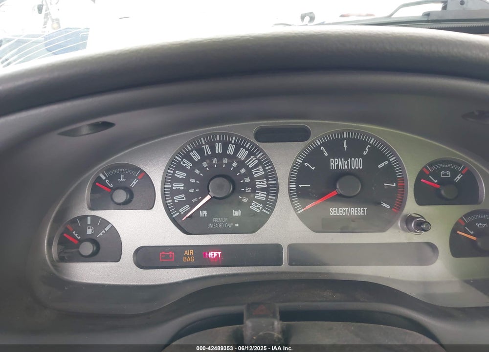 2003 FORD MUSTANG MACH 1 VIN: 1FAFP42R73F437171