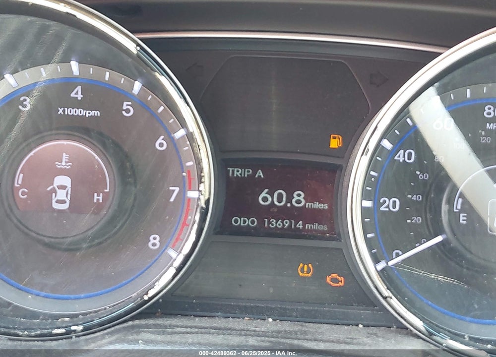 2013 HYUNDAI SONATA GLS VIN: 5NPEB4AC6DH659774