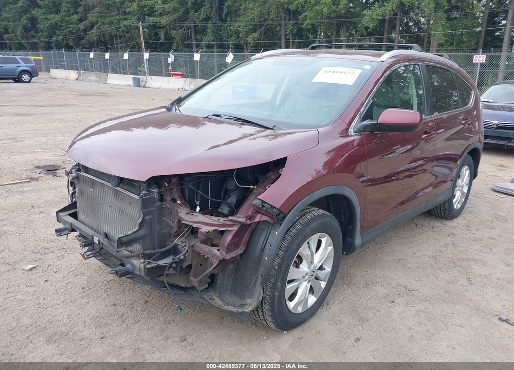 2014 HONDA CR-V EX-L VIN: 5J6RM4H73EL053053
