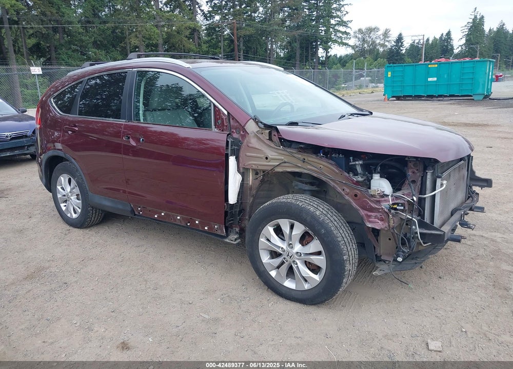 2014 HONDA CR-V EX-L VIN: 5J6RM4H73EL053053