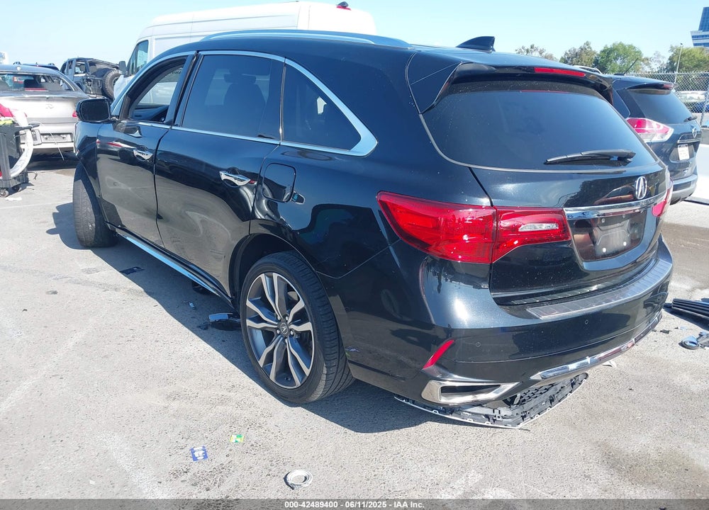 2019 ACURA MDX VIN: 5J8YD3H89KL001475