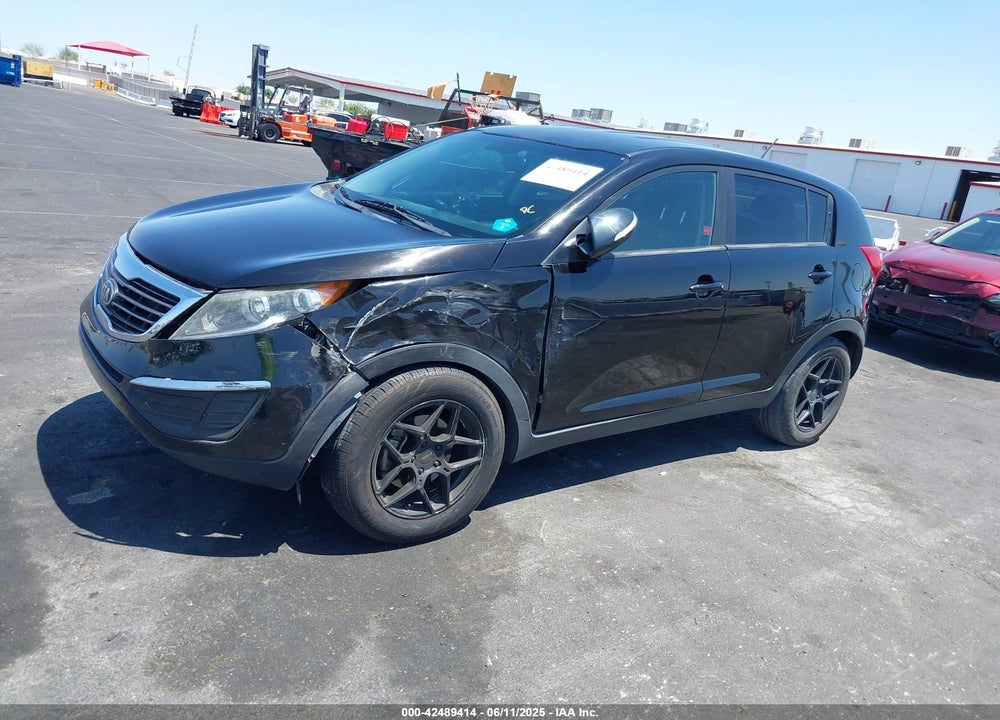 2013 KIA SPORTAGE VIN: KNDPBCA25D7449584