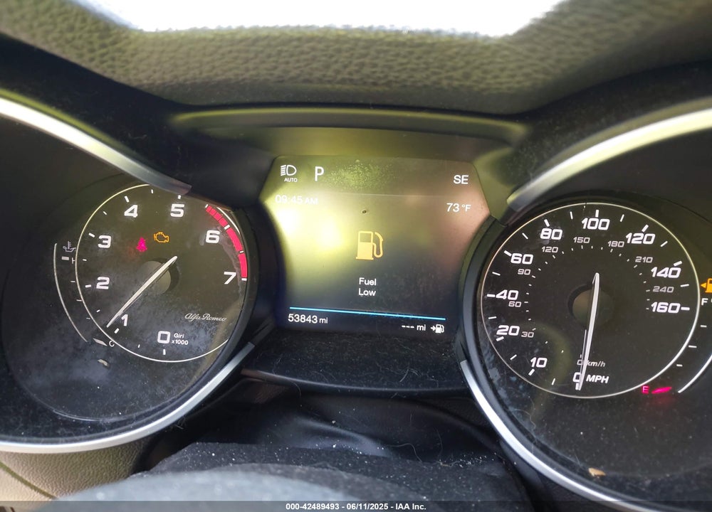 2019 ALFA ROMEO STELVIO TI AWD VIN: ZASPAKBNXK7C31179