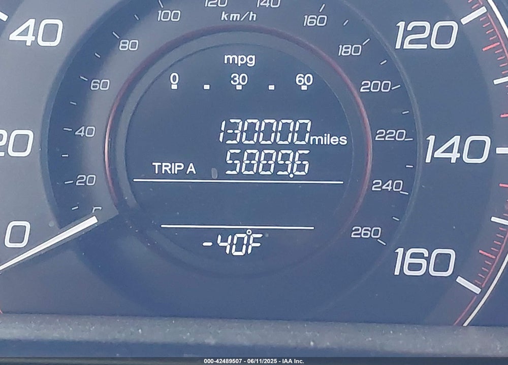 2014 HONDA ACCORD VIN: 1HGCR2F57EA164124