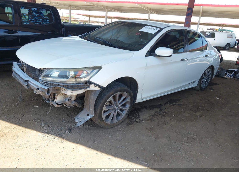 2014 HONDA ACCORD VIN: 1HGCR2F57EA164124