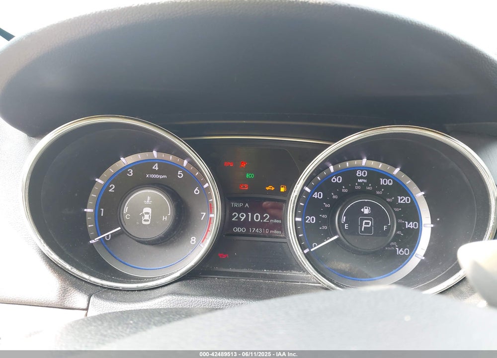 2012 HYUNDAI SONATA VIN: 5NPEC4AB0CH451960