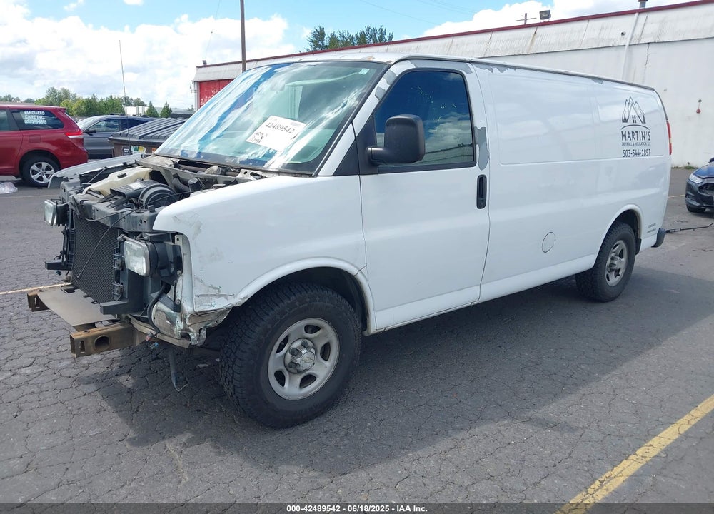 2007 CHEVROLET EXPRESS WORK VAN VIN: 1GCFG15X271190003