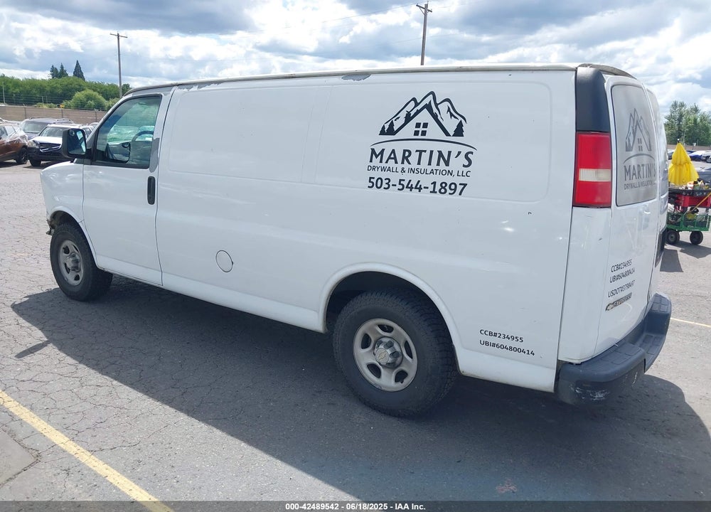 2007 CHEVROLET EXPRESS WORK VAN VIN: 1GCFG15X271190003