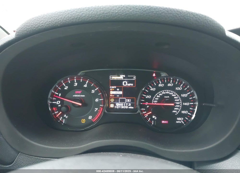 2018 SUBARU WRX STI VIN: JF1VA2M60J9803732