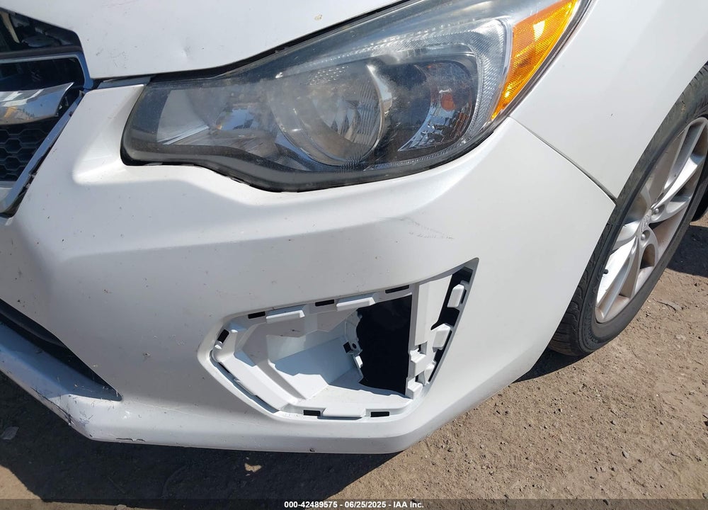 2013 SUBARU IMPREZA VIN: JF1GPAC63D2879896