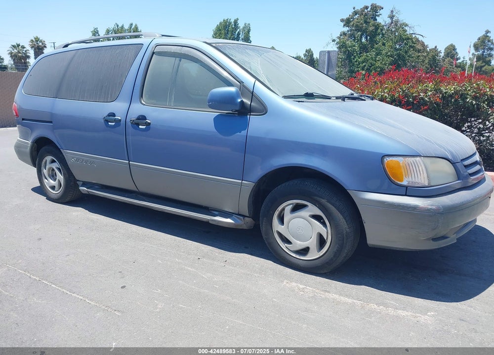 2001 TOYOTA SIENNA XLE VIN: 4T3ZF13C41U373962