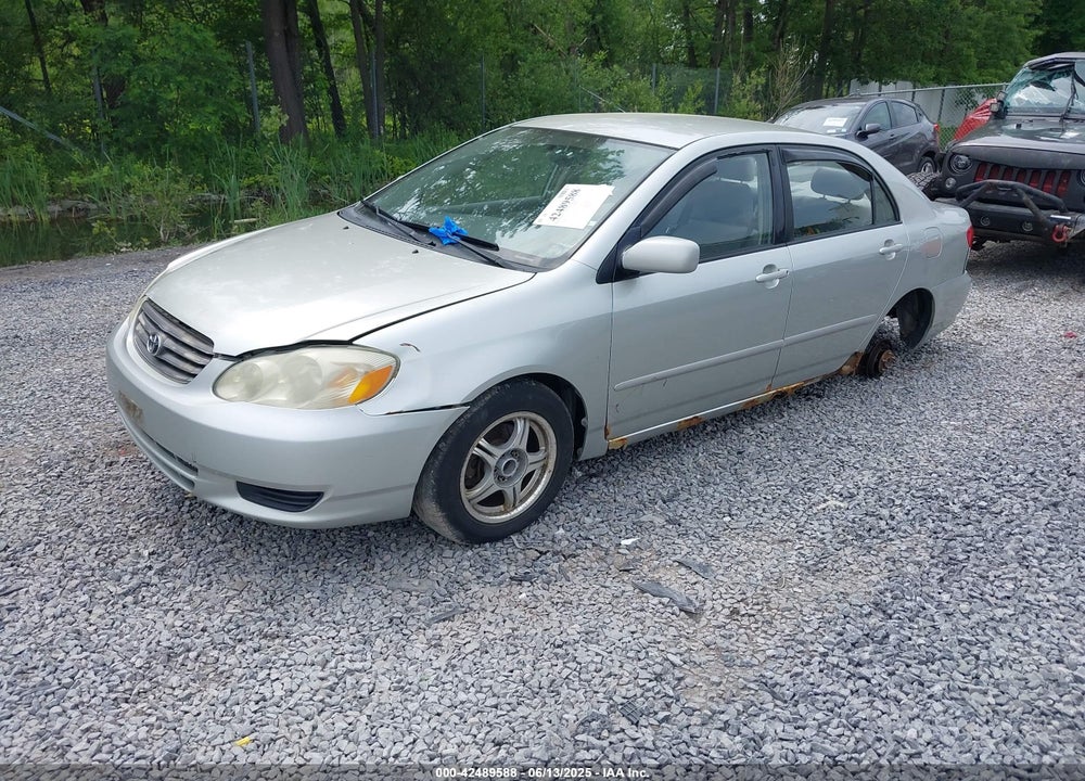 2003 TOYOTA COROLLA LE VIN: JTDBR32EX30036761