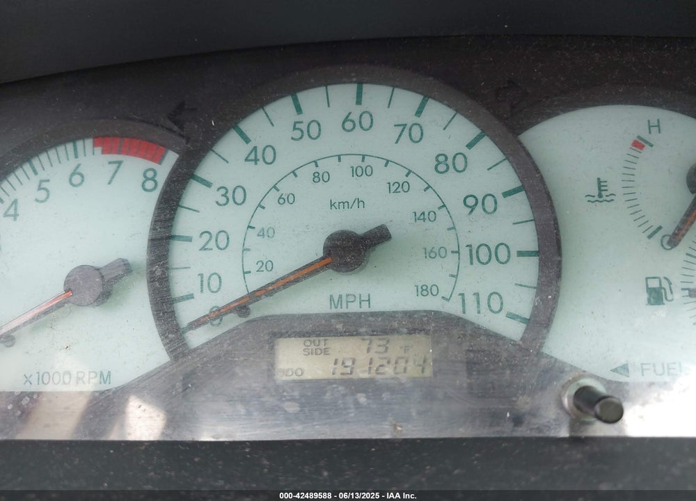 2003 TOYOTA COROLLA LE VIN: JTDBR32EX30036761