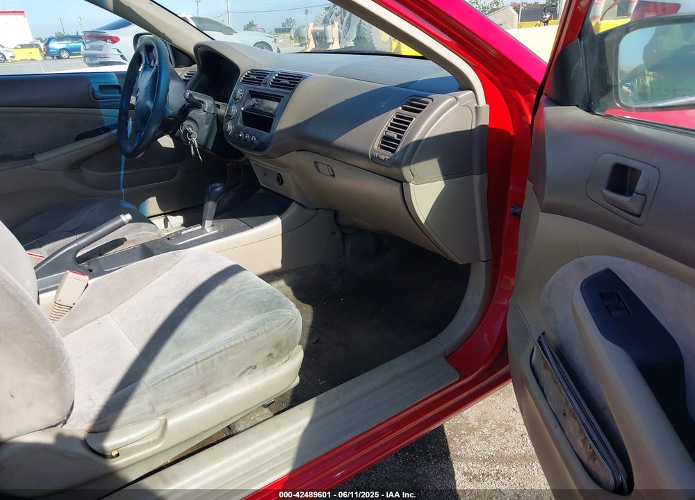 2002 HONDA CIVIC LX VIN: 1HGEM22562L020500