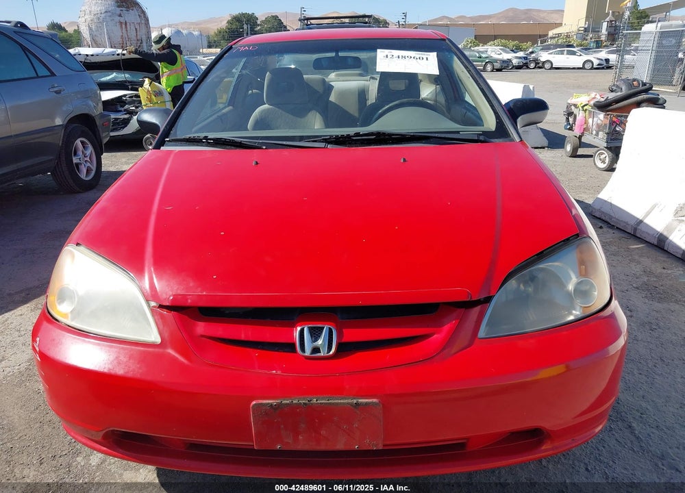 2002 HONDA CIVIC LX VIN: 1HGEM22562L020500