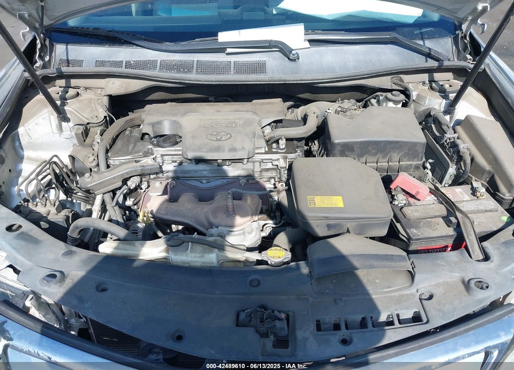 2012 TOYOTA CAMRY LE VIN: 4T4BF1FKXCR244890