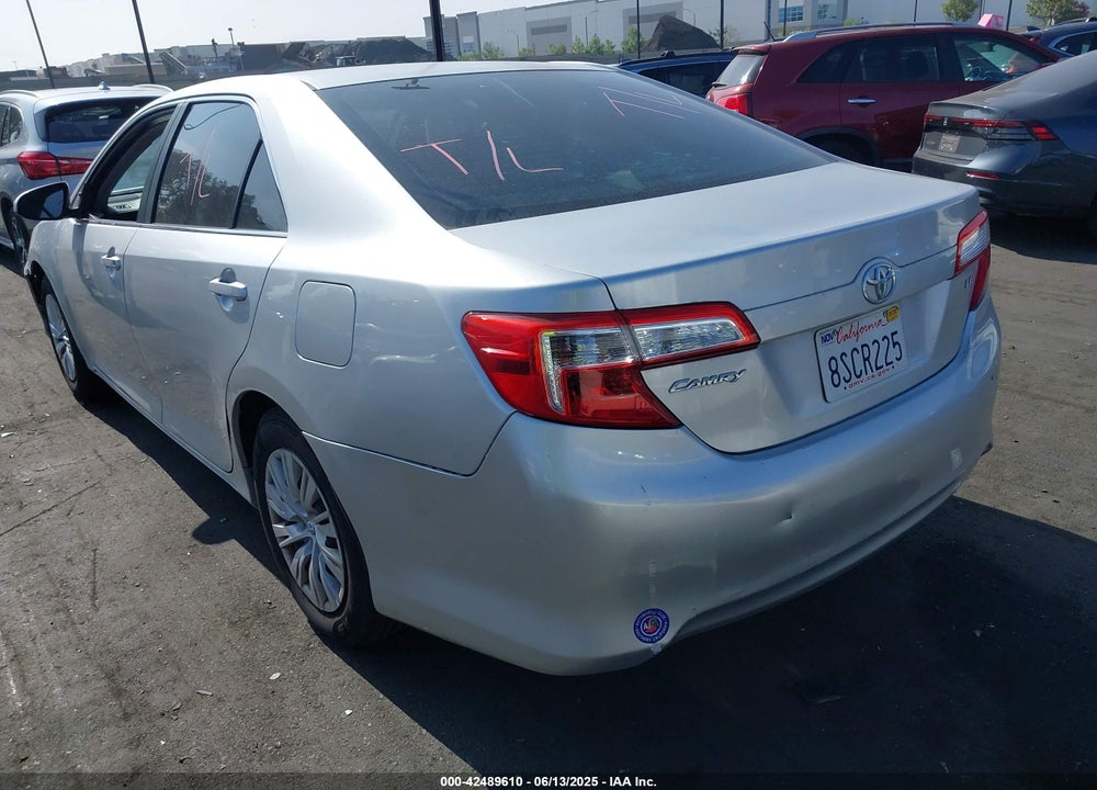 2012 TOYOTA CAMRY LE VIN: 4T4BF1FKXCR244890