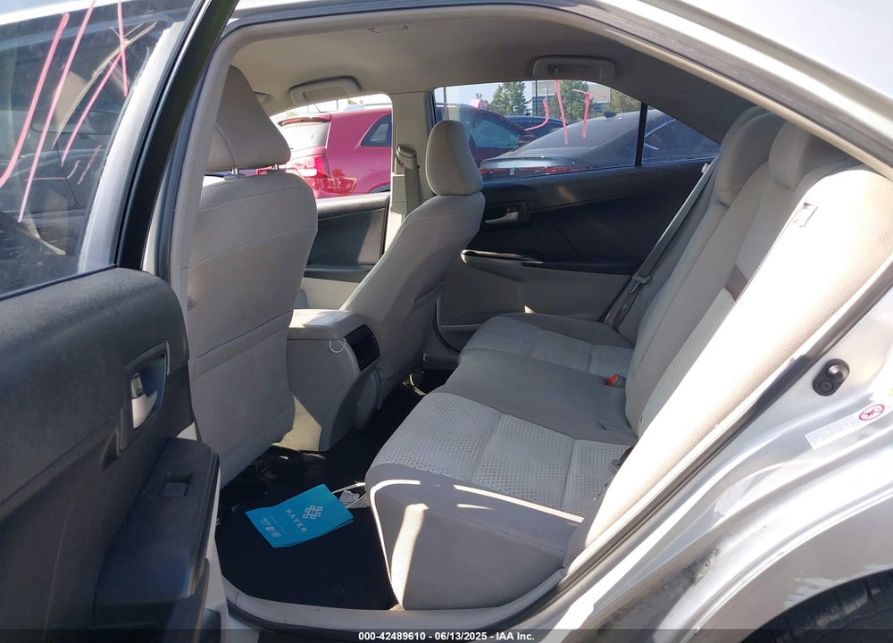 2012 TOYOTA CAMRY LE VIN: 4T4BF1FKXCR244890