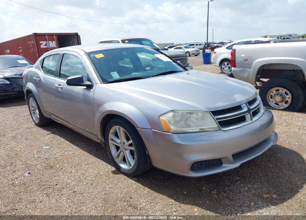 2013 DODGE AVENGER SE V6 VIN: 1C3CDZAG9DN532586