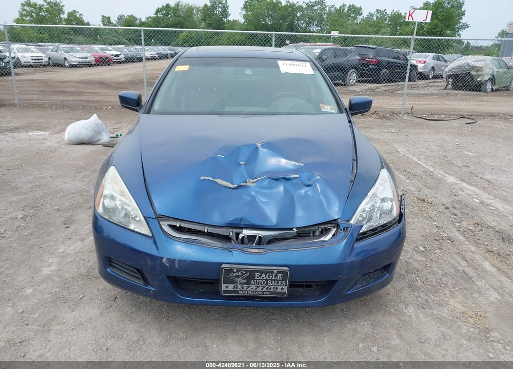 2006 HONDA ACCORD VIN: 1HGCM66516A044925