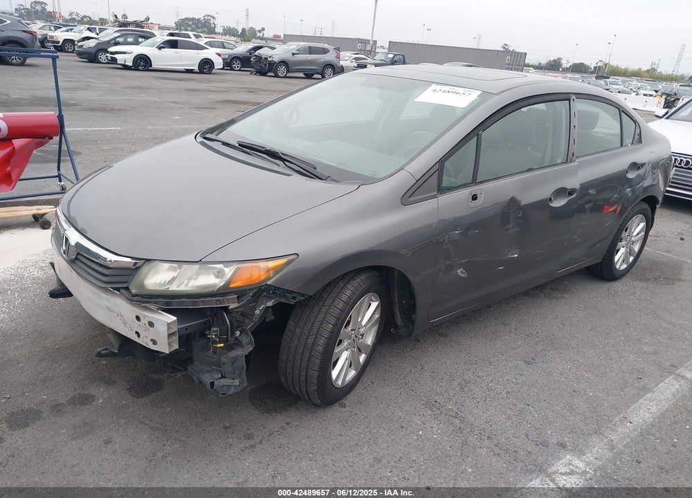 2012 HONDA CIVIC VIN: 19XFB2F94CE304918