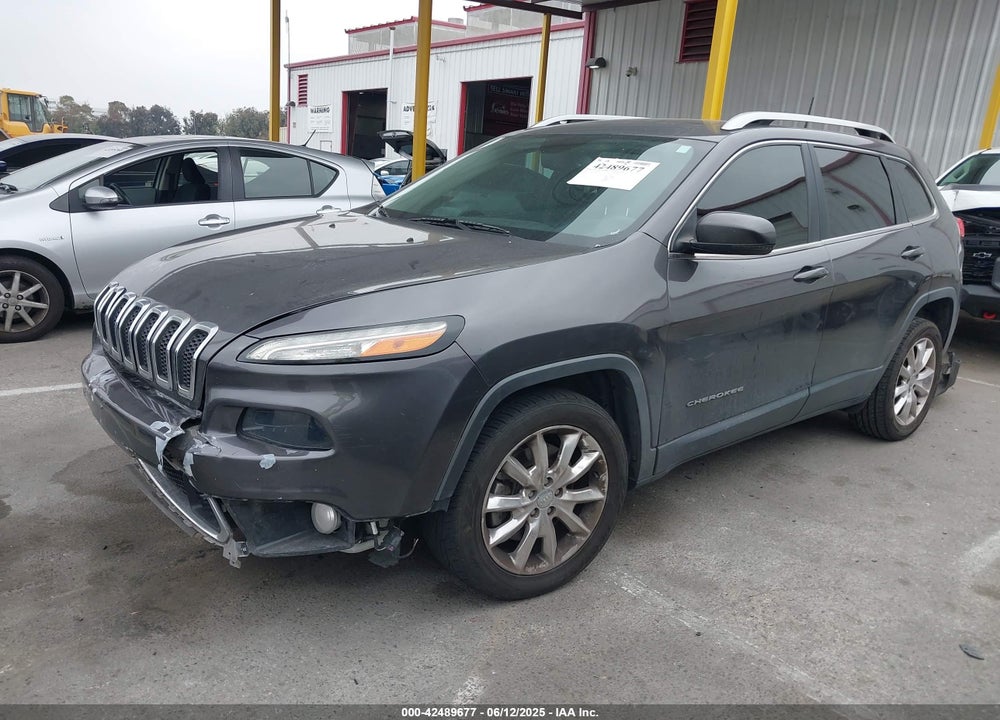 2017 JEEP CHEROKEE LIMITED FWD VIN: 1C4PJLDB1HW607171