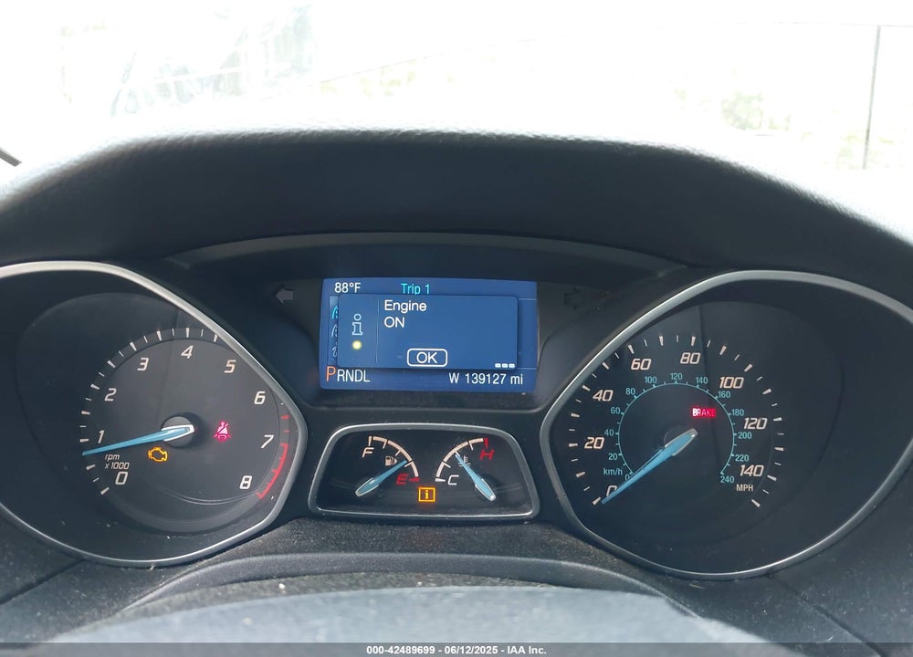 2014 FORD FOCUS SE VIN: 1FADP3K23EL284216