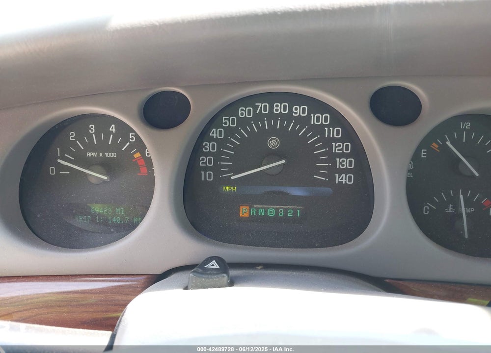 2002 BUICK LESABRE CUSTOM VIN: 1G4HP54K62U170281