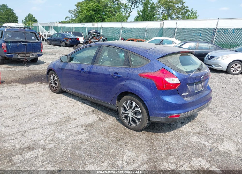 2012 FORD FOCUS SE VIN: 1FAHP3K25CL317974