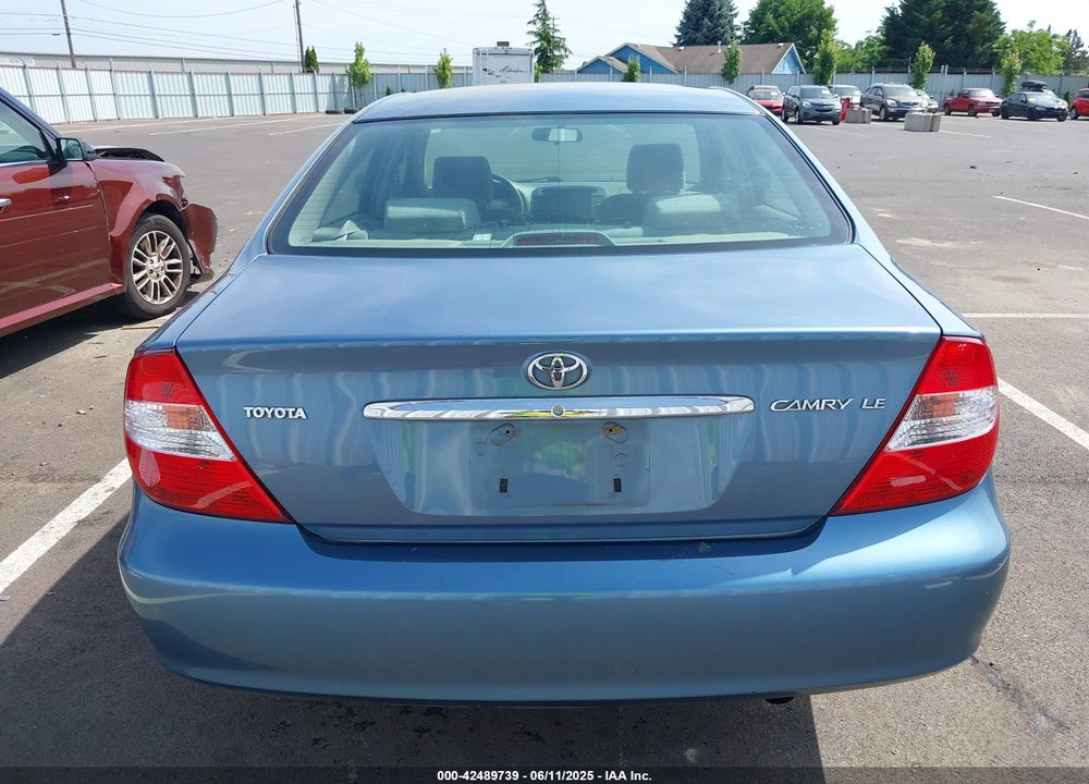2004 TOYOTA CAMRY VIN: JTDBE32K040288389