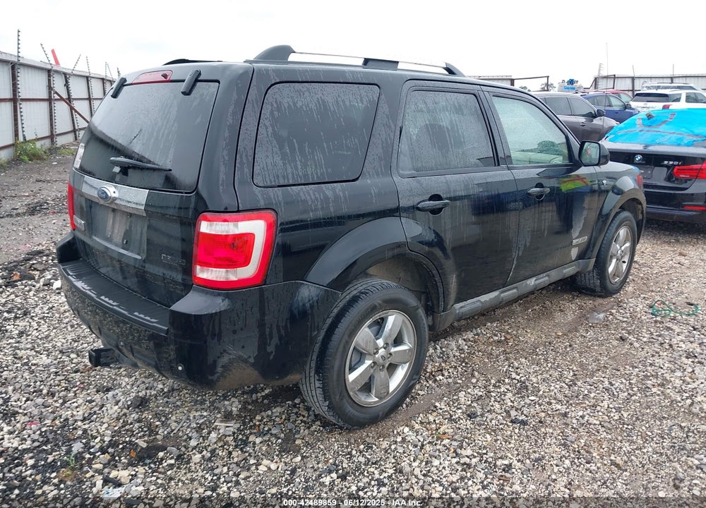 2008 FORD ESCAPE VIN: 1FMCU041X8KD75927