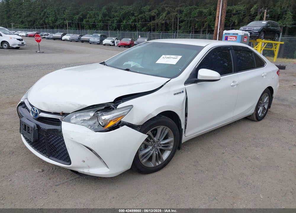 2016 TOYOTA CAMRY HYBRID SE VIN: 4T1BD1FK3GU195649