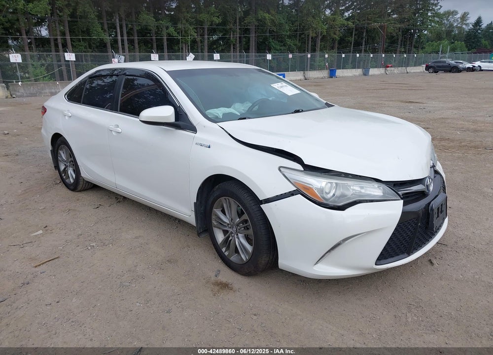 2016 TOYOTA CAMRY HYBRID SE VIN: 4T1BD1FK3GU195649