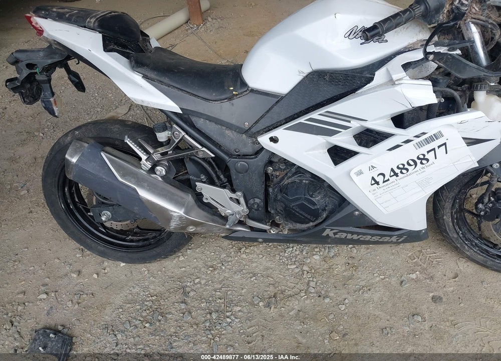 2017 KAWASAKI EX300 A VIN: JKAEX8A19HDA31983