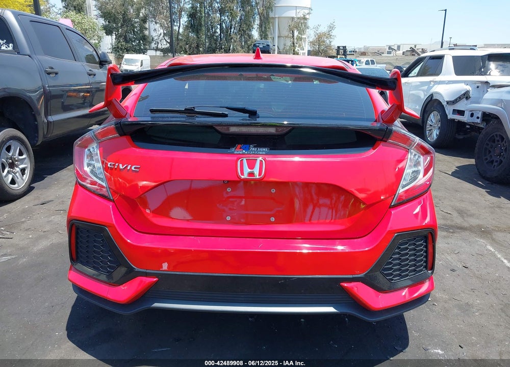 2017 HONDA CIVIC EX VIN: SHHFK7H58HU227543