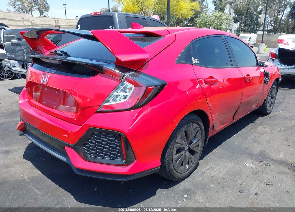 2017 HONDA CIVIC EX VIN: SHHFK7H58HU227543