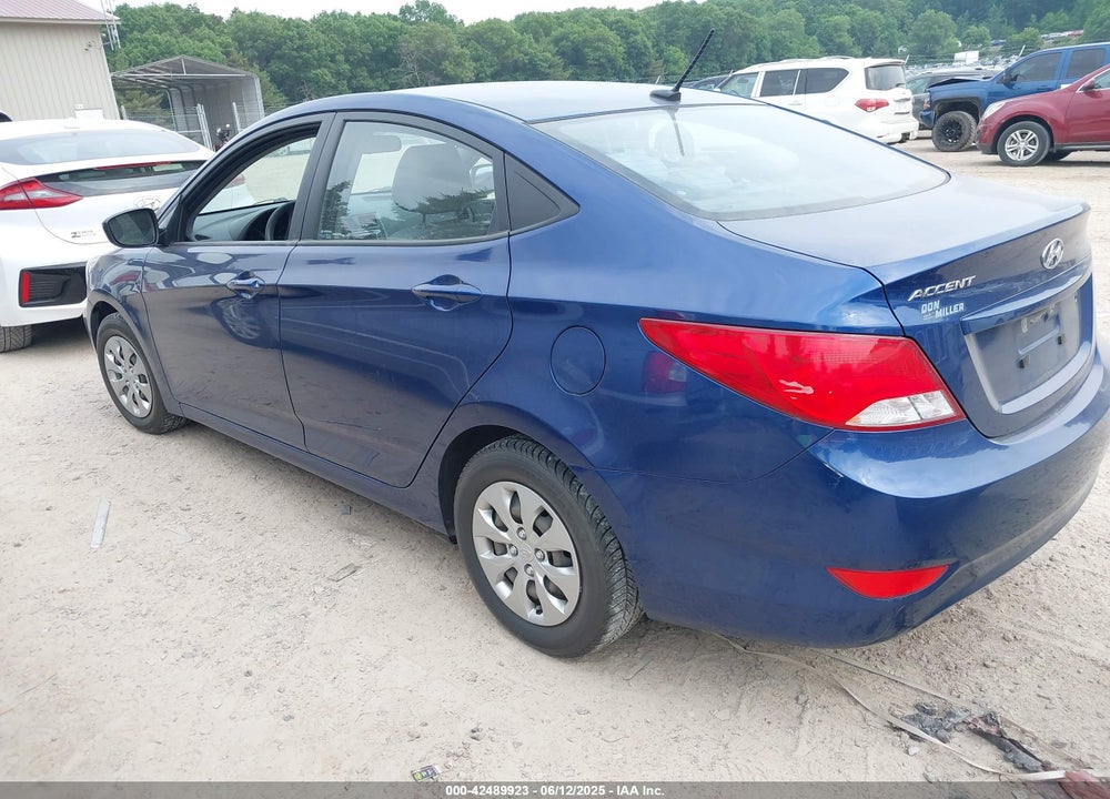2016 HYUNDAI ACCENT SE VIN: KMHCT4AE4GU038917