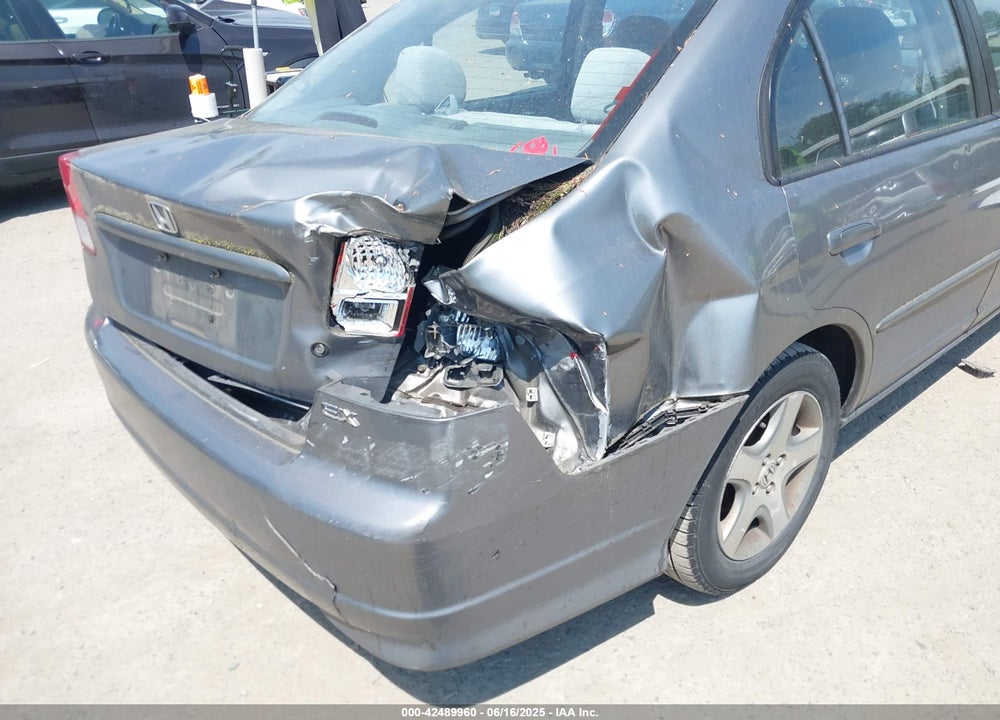 2004 HONDA CIVIC EX VIN: 2HGES26804H631455
