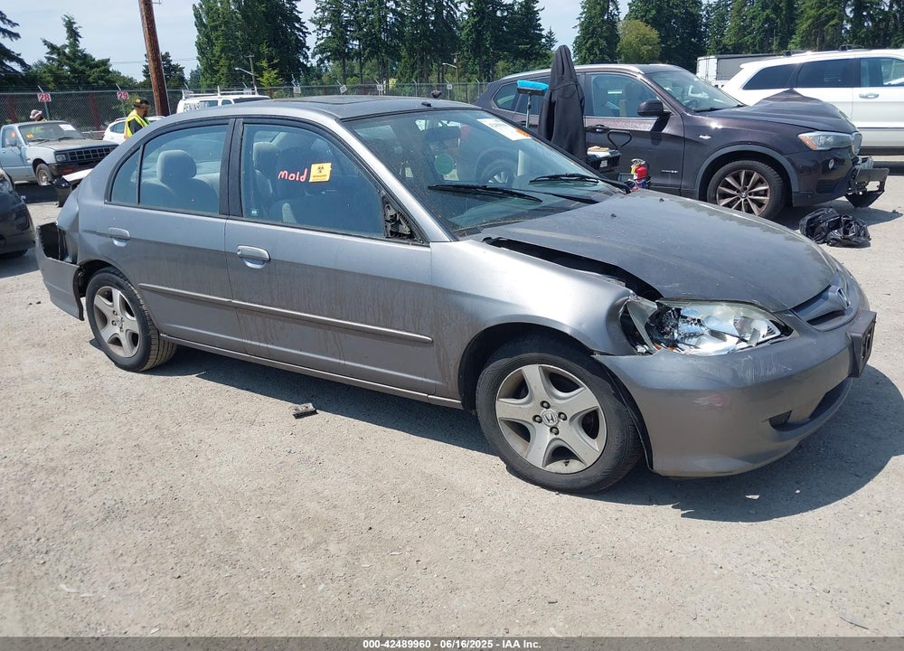 2004 HONDA CIVIC EX VIN: 2HGES26804H631455