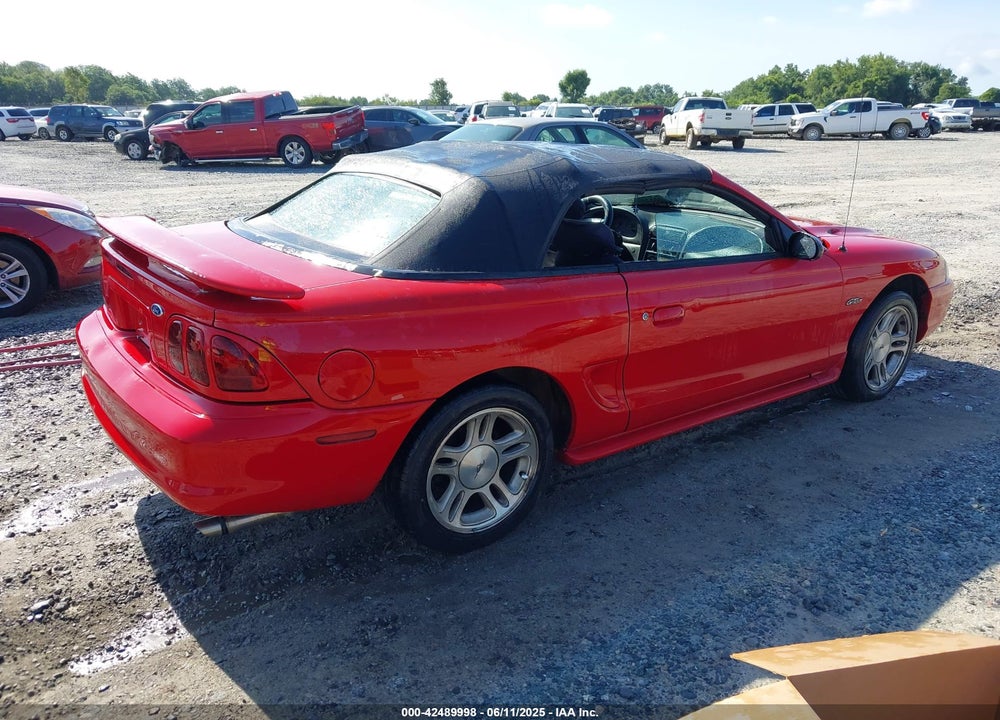 1998 FORD MUSTANG GT VIN: 1FAFP45X3WF258592