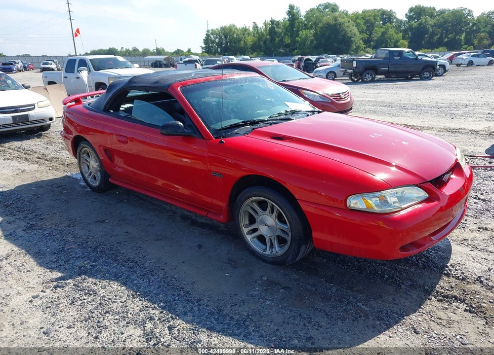 1998 FORD MUSTANG GT VIN: 1FAFP45X3WF258592