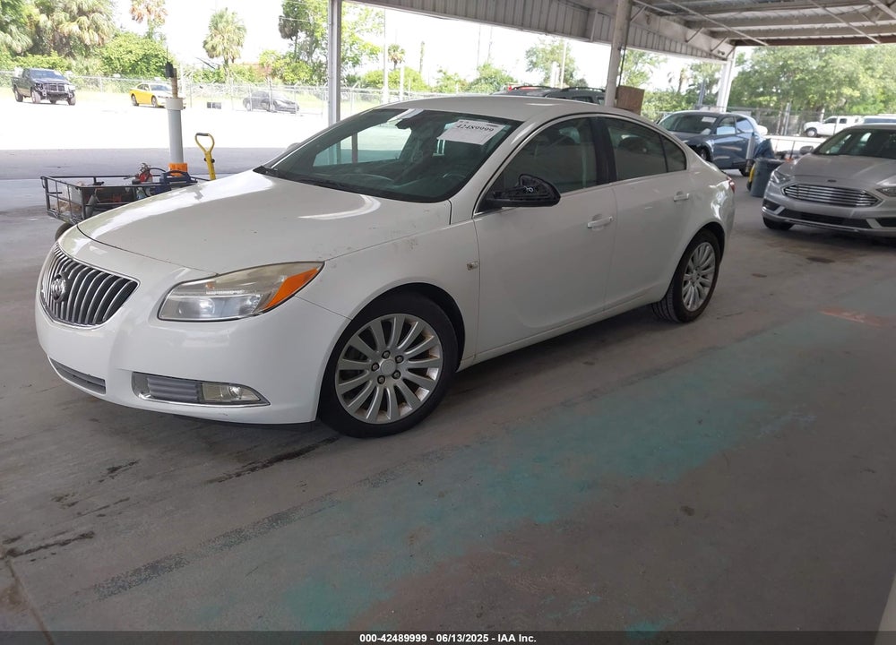 2011 BUICK REGAL CXL TURBO RUSSELSHEIM VIN: W04GZ5GV4B1091722