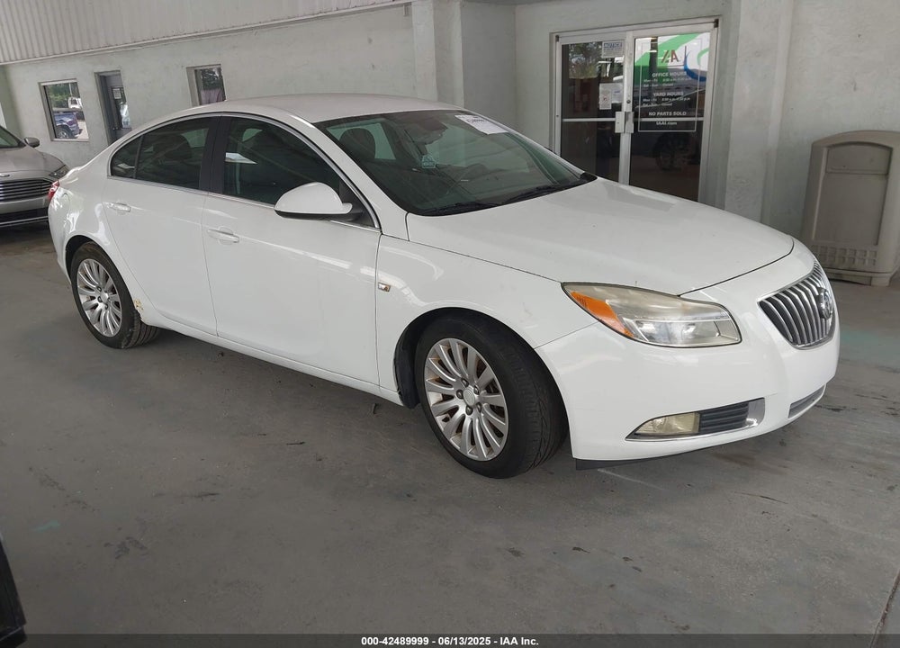2011 BUICK REGAL CXL TURBO RUSSELSHEIM VIN: W04GZ5GV4B1091722