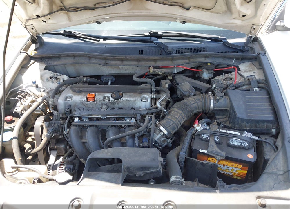 2012 HONDA ACCORD VIN: 1HGCP2F66CA192380