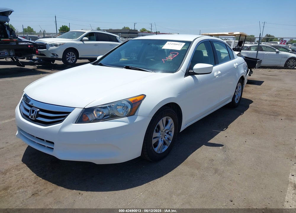 2012 HONDA ACCORD VIN: 1HGCP2F66CA192380